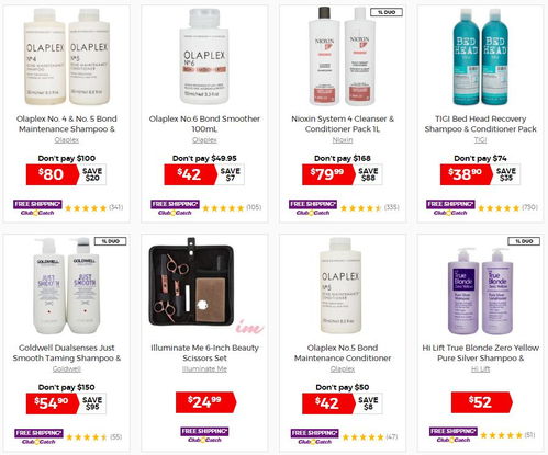 最高78折！美發護發產品工具換新好時機，統統囤起來